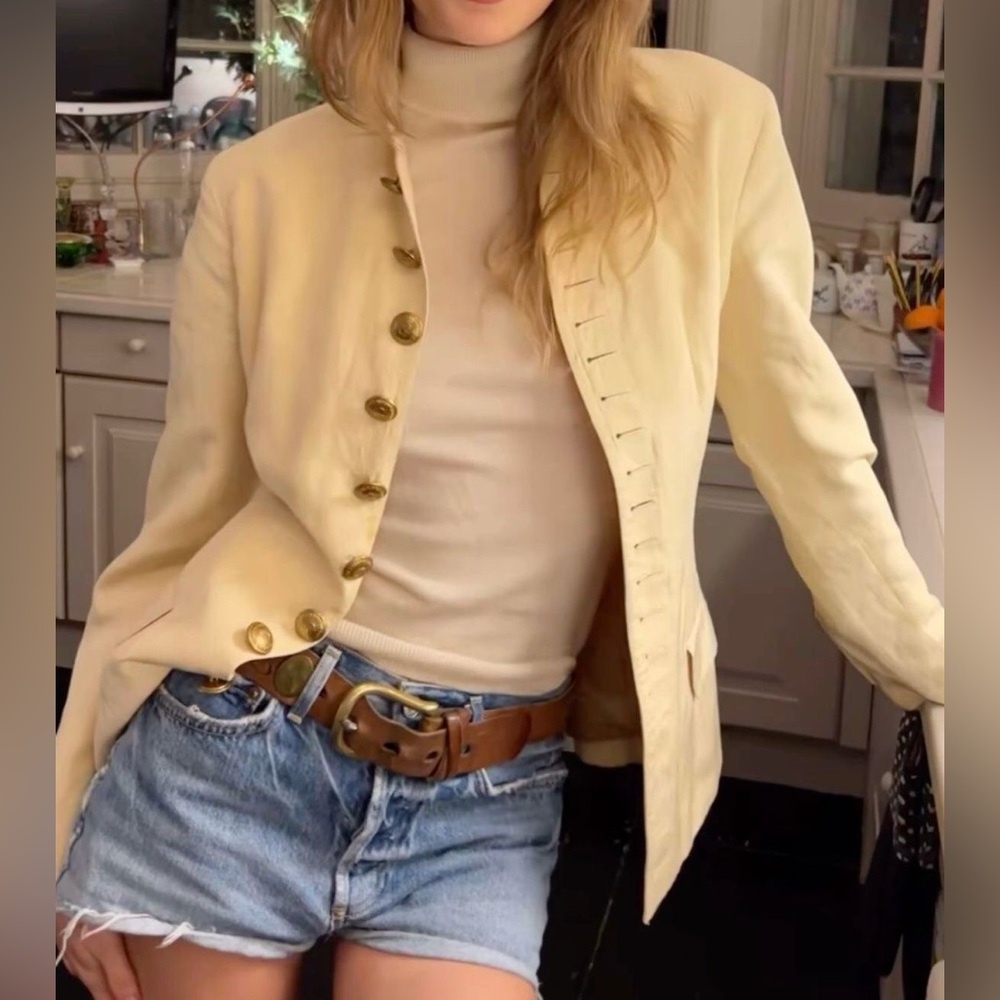 Jean Paul Gaultier Khaki Military Jacket